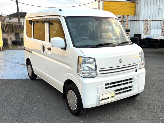 エブリイ ジョイン　衝突被害軽減ブレーキ　５ＡＧＳ　ナビＴＶ　ＤＶＤ再生　ＣＤ　ドラレコ　ＥＴＣ　電動格納ドアミラー　リアヒーター　盗難＆横滑り防止装置　Ｗエアバッグ　ＡＢＳ　オーバーヘッドコンソール　ドアバイザー（2枚目）