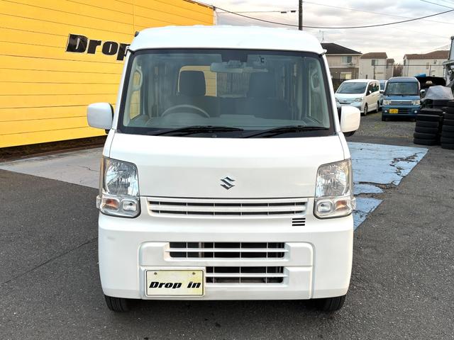 エブリイ ジョイン　衝突被害軽減ブレーキ　５ＡＧＳ　ナビＴＶ　ＤＶＤ再生　ＣＤ　ドラレコ　ＥＴＣ　電動格納ドアミラー　リアヒーター　盗難＆横滑り防止装置　Ｗエアバッグ　ＡＢＳ　オーバーヘッドコンソール　ドアバイザー（3枚目）