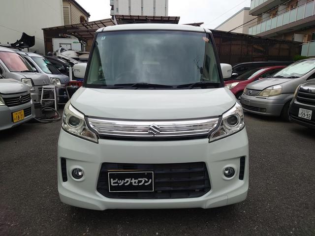 スペーシアカスタム XS ナビ バックカメラ TV ETC スマートキー 両側パワースライドドア アイドリングストップ(8枚目)