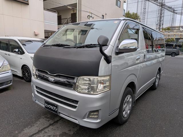 レジアスエースバン ロングスーパーＧＬ　ナビ　バックカメラ　ＥＴＣ　ワンセグＴＶ　キーレスエントリー　両側スライドドア　Ｂｌｕｅｔｏｏｔｈ接続（3枚目）