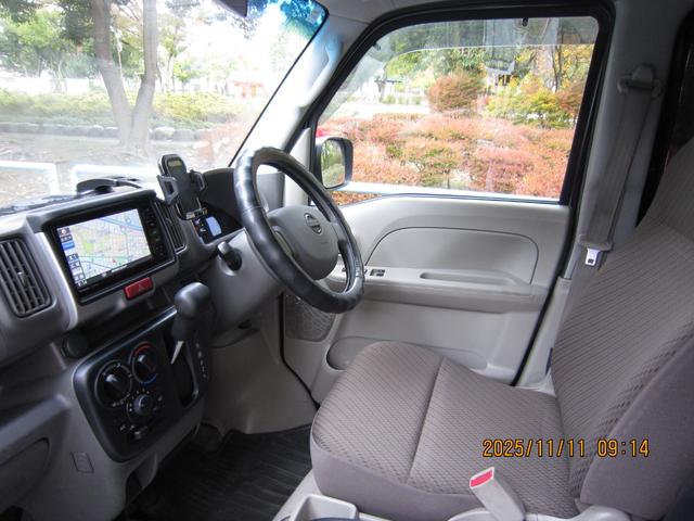 NV100クリッパーバン DX GLエマージェンシーブレーキパッケージ 4速オートマ ハイルーフ 社外ナビ(3枚目)