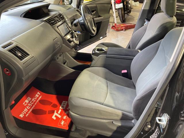 プリウスアルファ Ｓツーリングセレクション　ＬＥＤヘッドライト　純正エアロ　ＴＥＩＮ車高調　社外アルミ　純正ナビＴＶ　バックカメラ　ＥＴＣ（14枚目）