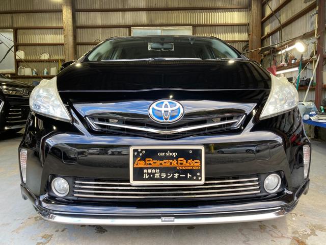 プリウスアルファ Ｓツーリングセレクション　ＬＥＤヘッドライト　純正エアロ　ＴＥＩＮ車高調　社外アルミ　純正ナビＴＶ　バックカメラ　ＥＴＣ（29枚目）