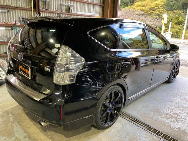 プリウスアルファ Ｓツーリングセレクション　ＬＥＤヘッドライト　純正エアロ　ＴＥＩＮ車高調　社外アルミ　純正ナビＴＶ　バックカメラ　ＥＴＣ（32枚目）