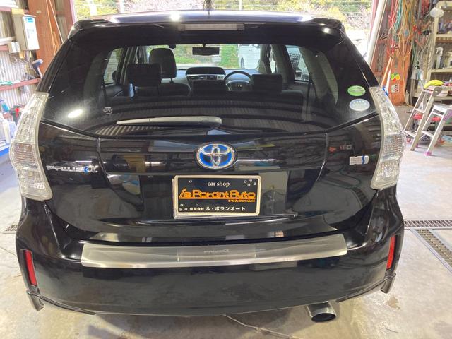 プリウスアルファ Ｓツーリングセレクション　ＬＥＤヘッドライト　純正エアロ　ＴＥＩＮ車高調　社外アルミ　純正ナビＴＶ　バックカメラ　ＥＴＣ（34枚目）