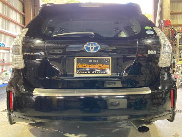 プリウスアルファ Ｓツーリングセレクション　ＬＥＤヘッドライト　純正エアロ　ＴＥＩＮ車高調　社外アルミ　純正ナビＴＶ　バックカメラ　ＥＴＣ（35枚目）