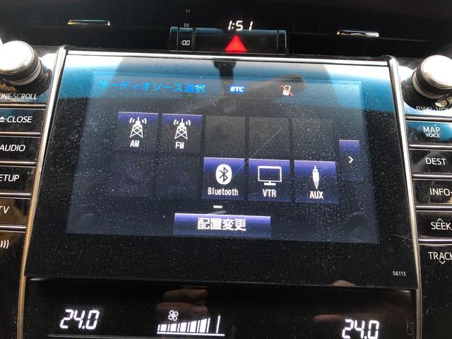 ハリアー エレガンス　ナビ　テレビ　バックカメラ　電動ハーフレザーシート　１７インチアルミホイール（12枚目）