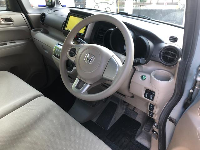 Ｎ－ＢＯＸ Ｇ・Ｌパッケージ　両側パワースライドドア　ナビ　テレビ　オートエアコン　スマートキー　走行２．６万キロ　車検２年付（3枚目）