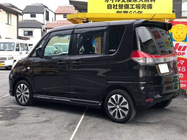 ソリオ X 後期型 レーダーブレーキサポート2装着車 純正エアロ 15インチアルミホイール パワースライドドア ナビ フルセグテレビ バックカメラ ETC スマートキー サイドエアバック(4枚目)