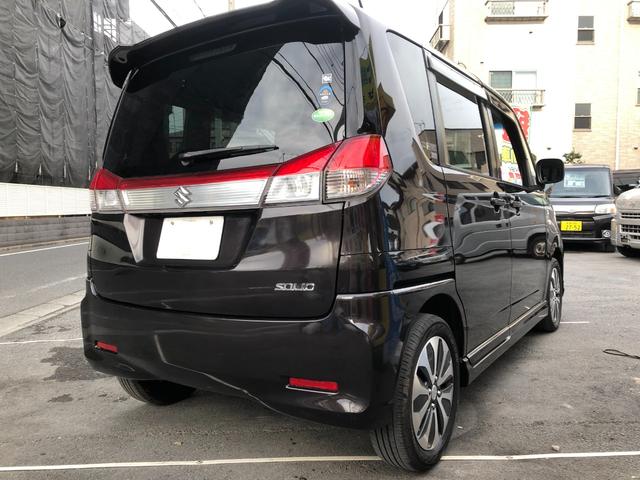 ソリオ X 後期型 レーダーブレーキサポート2装着車 純正エアロ 15インチアルミホイール パワースライドドア ナビ フルセグテレビ バックカメラ ETC スマートキー サイドエアバック(6枚目)