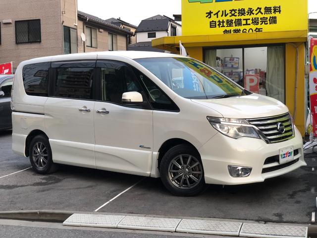 セレナ ハイウェイスター S-ハイブリッド 後期型 両側パワースライドドア ナビ(2枚目)