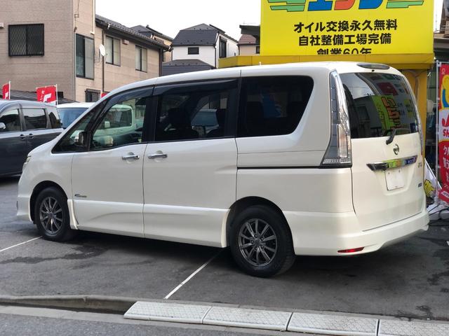 セレナ ハイウェイスター S-ハイブリッド 後期型 両側パワースライドドア ナビ(4枚目)