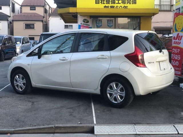 ノート Ｘ　ナビ　フルセグテレビ　スマートキー　実走行３万４千キロ（4枚目）