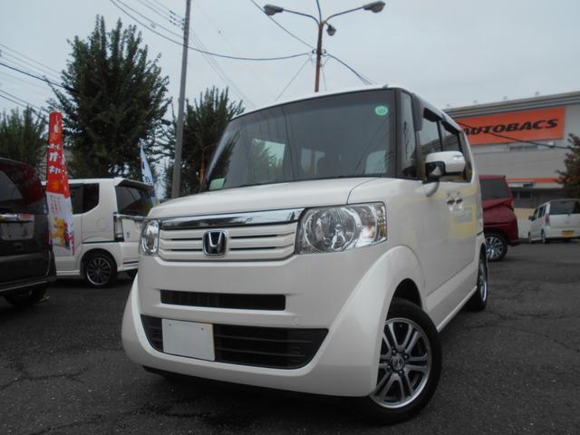 Ｎ－ＢＯＸ Ｇ　ターボＳＳパッケージ　純正ナビ　ＴＶ　バックモニター　プッシュスタート　Ｗパワースライドドア　ＨＩＤ（2枚目）