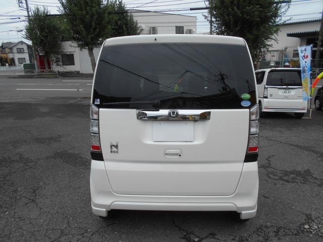 Ｎ－ＢＯＸ Ｇ　ターボＳＳパッケージ　純正ナビ　ＴＶ　バックモニター　プッシュスタート　Ｗパワースライドドア　ＨＩＤ（6枚目）