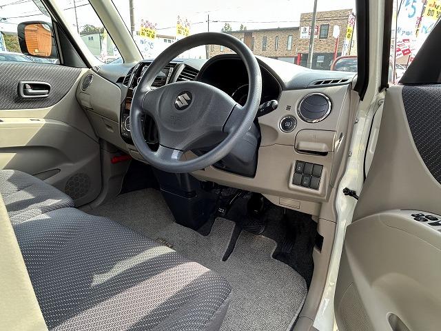 パレット XS パワステ パワーウィンドウ オートエアコン 運転席エアバッグ 助手席エアバッグ ABS 左パワースライドドア 14インチアルミホイール フルエアロ 保証付(7枚目)