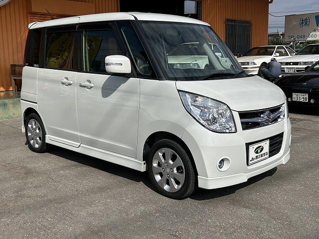 パレット XS パワステ パワーウィンドウ オートエアコン 運転席エアバッグ 助手席エアバッグ ABS 左パワースライドドア 14インチアルミホイール フルエアロ 保証付(48枚目)