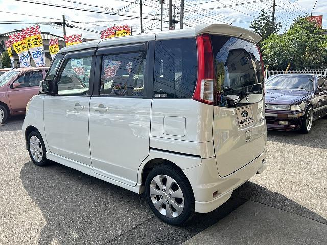 パレット XS パワステ パワーウィンドウ オートエアコン 運転席エアバッグ 助手席エアバッグ ABS 左パワースライドドア 14インチアルミホイール フルエアロ 保証付(52枚目)