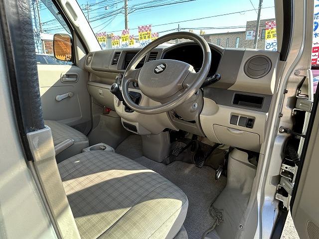 エブリイ ＰＡ　ハイルーフ　純正５速ＭＴ車　タイミングチェーン　車検令和８年６月１４日　パワステ　運転席エアバッグ　助手席エアバッグ　取説　保証付（7枚目）