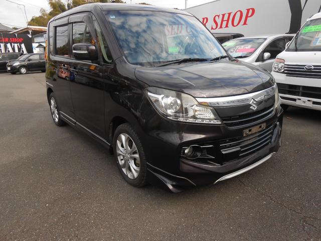 ソリオバンディット ＤＪＥ　プッシュスタートスマートキー２個電格ミラーオートエアコン両側電動スライドドアディスチャージヘッドランプクルコンＥＴＣ前後ドラレコアイドリングストップレーダーブレーキサポート（19枚目）