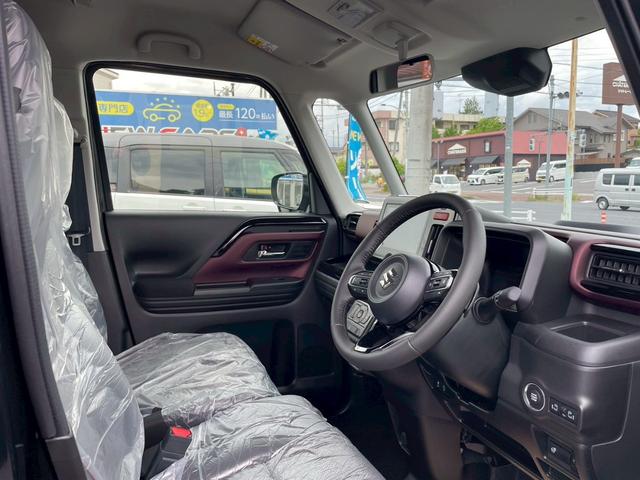 スペーシアカスタム ハイブリッドＸＳターボ　届出済未使用車／全方位モニター付き９インチスズキｃｏｎｎｅｃｔナビ／スズキセーフティーサポート／クルーズコントロール／ＬＥＤヘッドライト／ＬＥＤルームライト／後席オットマン（10枚目）