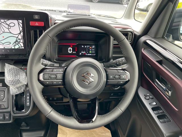 スペーシアカスタム ハイブリッドＸＳターボ　届出済未使用車／全方位モニター付き９インチスズキｃｏｎｎｅｃｔナビ／スズキセーフティーサポート／クルーズコントロール／ＬＥＤヘッドライト／ＬＥＤルームライト／後席オットマン（13枚目）