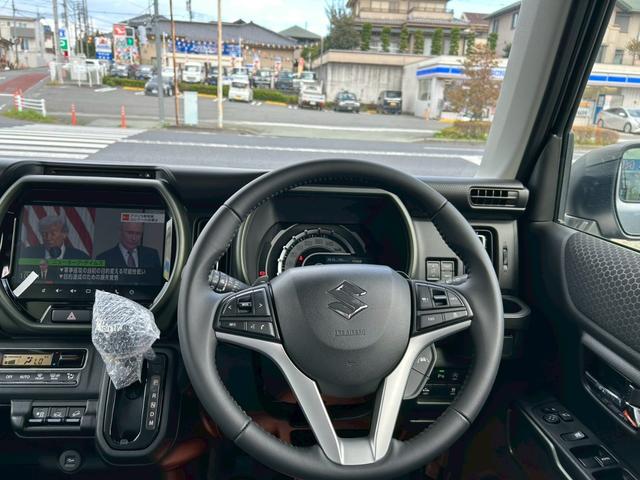 ハスラー タフワイルドターボ 届出済未使用車/4WD/9インチ純正メモリーナビゲーション/全方位モニター/スズキコネクト対応通信機装着車/セーフティサポート/LEDフロント、フォグ、ポジションランプ/撥水加工ファブリックシート(13枚目)