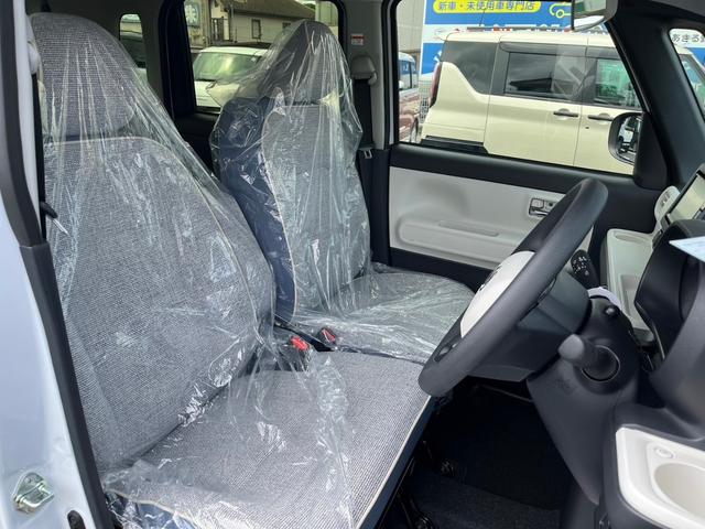 ムーヴキャンバス ストライプスGターボ 届出済未使用車/純正7インチナビ付/全方位カメラ/フルセグTV/LEDライト/スマートアシスト/ホットカップホルダー/ウェルカムオープンドア/運転席・助手席シートヒーター(10枚目)