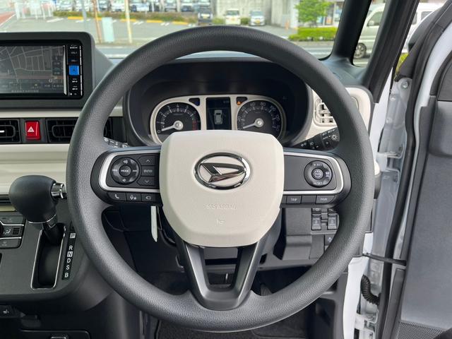 ムーヴキャンバス ストライプスGターボ 届出済未使用車/純正7インチナビ付/全方位カメラ/フルセグTV/LEDライト/スマートアシスト/ホットカップホルダー/ウェルカムオープンドア/運転席・助手席シートヒーター(12枚目)