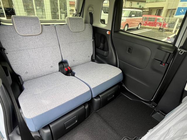 ムーヴキャンバス ストライプスGターボ 届出済未使用車/純正7インチナビ付/全方位カメラ/フルセグTV/LEDライト/スマートアシスト/ホットカップホルダー/ウェルカムオープンドア/運転席・助手席シートヒーター(26枚目)