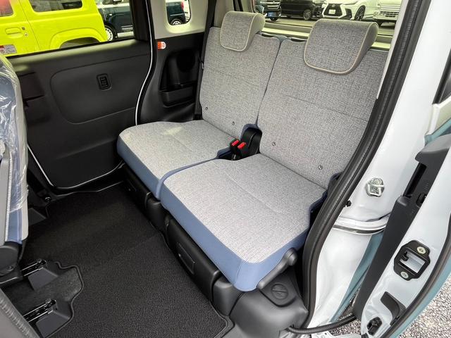 ムーヴキャンバス ストライプスGターボ 届出済未使用車/純正7インチナビ付/全方位カメラ/フルセグTV/LEDライト/スマートアシスト/ホットカップホルダー/ウェルカムオープンドア/運転席・助手席シートヒーター(33枚目)