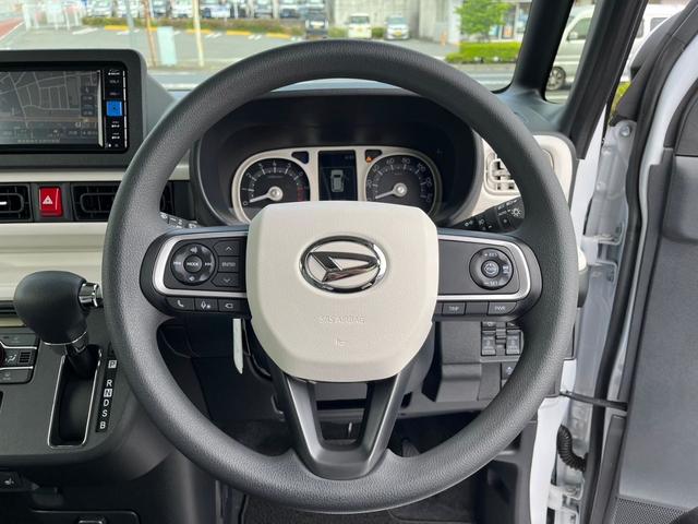 ムーヴキャンバス ストライプスＧターボ　届出済未使用車／純正７インチナビ付／全方位カメラ／フルセグＴＶ／ＬＥＤライト／スマートアシスト／ホットカップホルダー／ウェルカムオープンドア／運転席・助手席シートヒーター（13枚目）