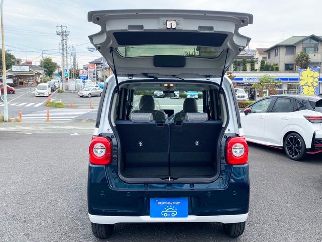 ムーヴキャンバス ストライプスＧターボ　届出済未使用車／純正７インチナビ付／全方位カメラ／フルセグＴＶ／ＬＥＤライト／スマートアシスト／ホットカップホルダー／ウェルカムオープンドア／運転席・助手席シートヒーター（28枚目）