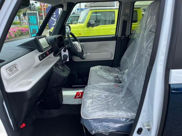 ムーヴキャンバス ストライプスＧターボ　届出済未使用車／純正７インチナビ付／全方位カメラ／フルセグＴＶ／ＬＥＤライト／スマートアシスト／ホットカップホルダー／ウェルカムオープンドア／運転席・助手席シートヒーター（36枚目）