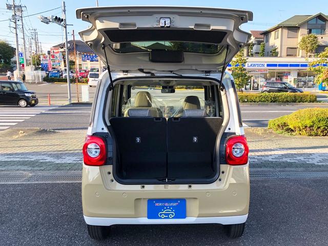 ムーヴキャンバス ストライプスＧターボ　届出済未使用車／純正７インチナビ付／全方位カメラ／フルセグＴＶ／ＬＥＤライト／スマートアシスト／ホットカップホルダー／ウェルカムオープンドア／運転席・助手席シートヒーター（27枚目）