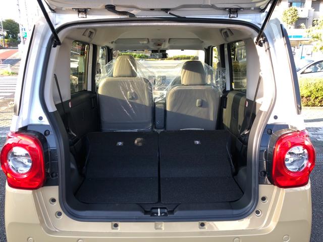 ムーヴキャンバス ストライプスＧターボ　届出済未使用車／純正７インチナビ付／全方位カメラ／フルセグＴＶ／ＬＥＤライト／スマートアシスト／ホットカップホルダー／ウェルカムオープンドア／運転席・助手席シートヒーター（30枚目）