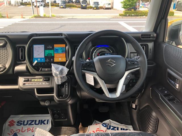 ハスラー タフワイルドターボ 届出済未使用車/9インチ純正メモリーナビゲーション/全方位モニター/スズキコネクト対応通信機装着車/セーフティサポート/LEDフロント、フォグ、ポジションランプ/撥水加工ファブリックシート(12枚目)