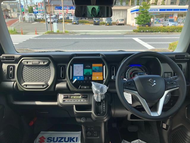 ハスラー タフワイルドターボ 届出済未使用車/9インチ純正メモリーナビゲーション/全方位モニター/スズキコネクト対応通信機装着車/セーフティサポート/LEDフロント、フォグ、ポジションランプ/撥水加工ファブリックシート(13枚目)