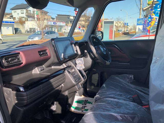 スペーシアカスタム ハイブリッドXSターボ 届出済未使用車/9インチ全方位カメラ付スズキconnectナビ/スズキセーフティーサポート/クルーズコントロール/LEDヘッドライト/LEDルームライト/後席オットマン/運転席・助手席シートヒーター(37枚目)