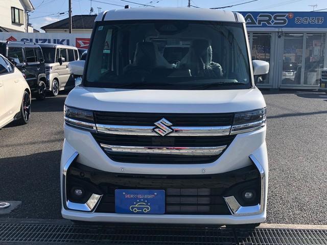 スペーシアカスタム ハイブリッドXSターボ 届出済未使用車/9インチ全方位カメラ付スズキconnectナビ/スズキセーフティーサポート/クルーズコントロール/LEDヘッドライト/LEDルームライト/後席オットマン/運転席・助手席シートヒーター(40枚目)