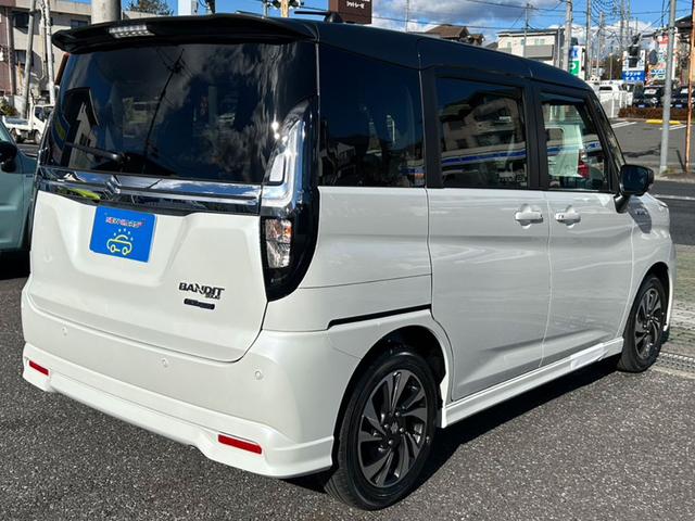 ソリオバンディット ハイブリッドＭＶ　納期３　ヵ月／全カラー対応／新型／全方位モニタ付純正９インチナビ／フルセグＴＶ／Ｂｌｕｅｔｏｏｔｈ／クルーズコントロール／両側パワスラ／シートヒーター／ヘッドアップディスプレイ／（5枚目）