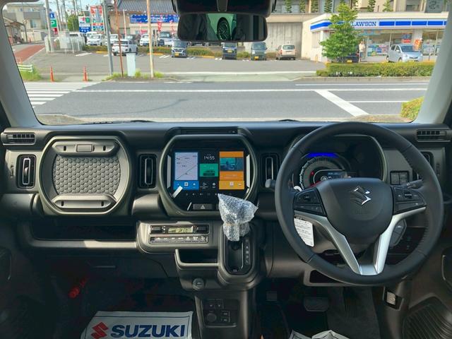 ハスラー タフワイルドターボ　届出済未使用車／９インチ純正メモリーナビゲーション／全方位モニター／スズキコネクト対応通信機装着車／セーフティサポート／ＬＥＤフロント、フォグ、ポジションランプ／撥水加工ファブリックシート（12枚目）