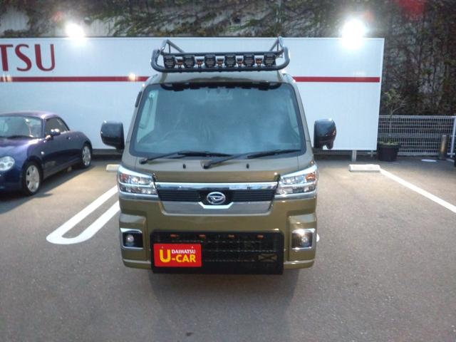 ハイゼットトラック ジャンボエクストラ　ハードカーゴ・パナソニックナビ（フルセグＴＶ・Ｂｌｕｅｔｏｏｔｈ）・ＥＴＣ・ドライブレコーダー・衝突軽減ブレーキ・ＬＥＤヘッドランプ・ＬＥＤフォグランプ・スマートキー＆プッシュスタート（5枚目）