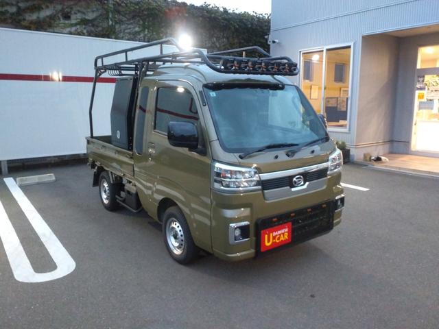 ハイゼットトラック ジャンボエクストラ　ハードカーゴ・パナソニックナビ（フルセグＴＶ・Ｂｌｕｅｔｏｏｔｈ）・ＥＴＣ・ドライブレコーダー・衝突軽減ブレーキ・ＬＥＤヘッドランプ・ＬＥＤフォグランプ・スマートキー＆プッシュスタート（6枚目）
