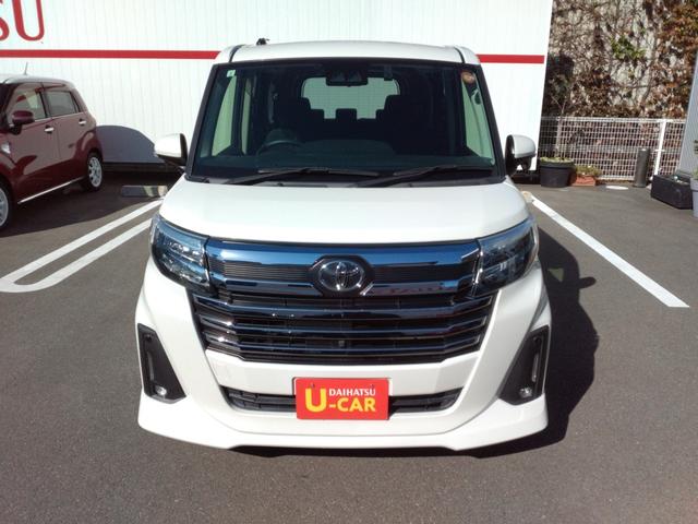 ルーミー カスタムＧ－Ｔ　純正ナビ（フルセグＴＶ・Ｂｌｕｅｔｏｏｔｈ）・パノラマモニター・ＥＴＣ・ドライブレコーダー・衝突軽減ブレーキ・両側電動スライドドア・クルーズコントロール・シートヒーター・ＬＥＤヘッドランプ・記録簿有（4枚目）