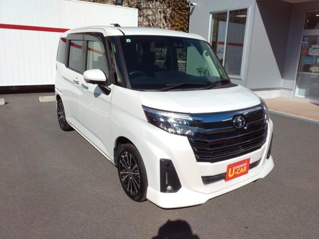 ルーミー カスタムＧ－Ｔ　純正ナビ（フルセグＴＶ・Ｂｌｕｅｔｏｏｔｈ）・パノラマモニター・ＥＴＣ・ドライブレコーダー・衝突軽減ブレーキ・両側電動スライドドア・クルーズコントロール・シートヒーター・ＬＥＤヘッドランプ・記録簿有（5枚目）