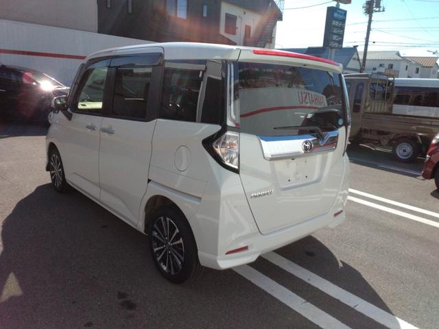 ルーミー カスタムＧ－Ｔ　純正ナビ（フルセグＴＶ・Ｂｌｕｅｔｏｏｔｈ）・パノラマモニター・ＥＴＣ・ドライブレコーダー・衝突軽減ブレーキ・両側電動スライドドア・クルーズコントロール・シートヒーター・ＬＥＤヘッドランプ・記録簿有（9枚目）