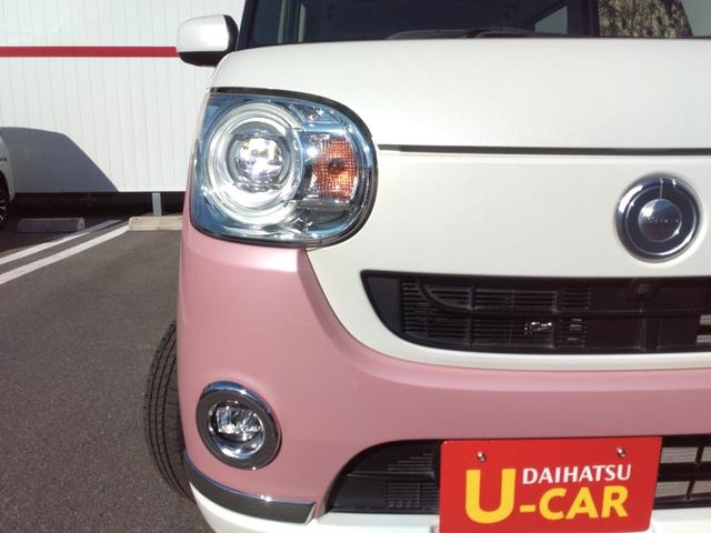 ムーヴキャンバス Ｇメイクアップリミテッド　ＳＡＩＩＩ　純正ナビ（フルセグＴＶ・Ｂｌｕｅｔｏｏｔｈ）・パノラマモニター・ＥＴＣ・両側電動スライドドア・衝突軽減ブレーキ・ＬＥＤヘッドランプ・スマートキー＆プッシュスタート・ワンオーナー車（27枚目）