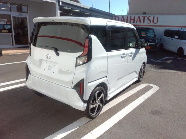 ムーヴ ＲＳ　届出済未使用車・純正９インチスマホ連携ディスプレイオーディオ・バックモニター・衝突軽減ブレーキ・両側電動スライドドア・ＬＥＤヘッドランプ・ＬＥＤフォグランプ・ワイドバイザー・カーペットマット（8枚目）