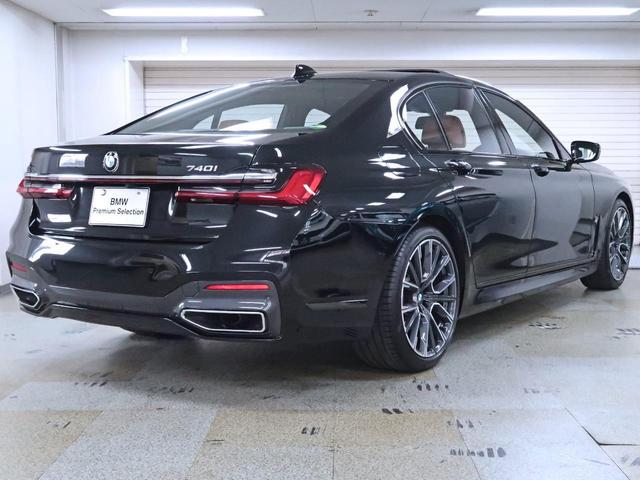740i Mスポーツ 後期モデル BMW認定中古車2年保証 茶革 20インチAW(3枚目)